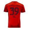 Maglia ufficiale FC Bayern Monaco Mathys Tel 39 Casa 2024-25 per Uomo